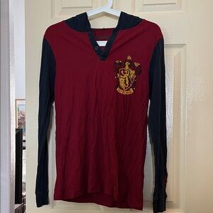 Unisex Gryffindor Hoodie - Maroon and Black